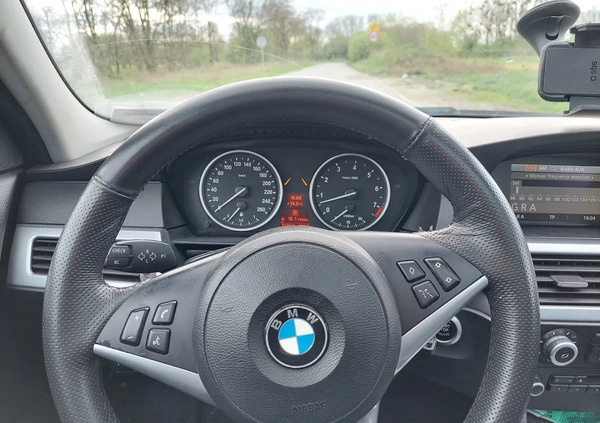 BMW Seria 5 cena 15500 przebieg: 232060, rok produkcji 2007 z Bydgoszcz małe 79